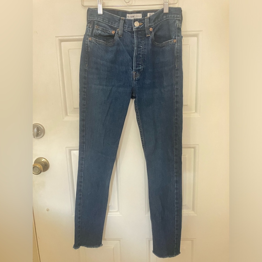 Re/Done Blue Women Jeans